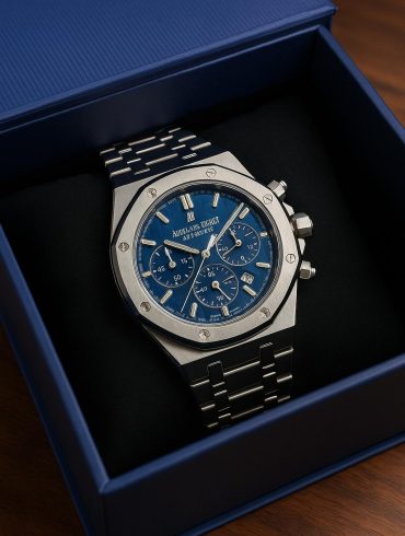 AudeMars Piguet Stainless Steel Royal Oak Blue Dial