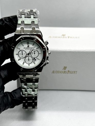 AudeMars Piguet Stainless Steel Royal Oak White Dial