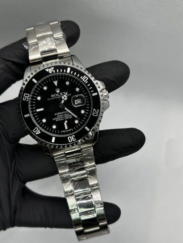 Rolex Submariner Master copy Silver Black
