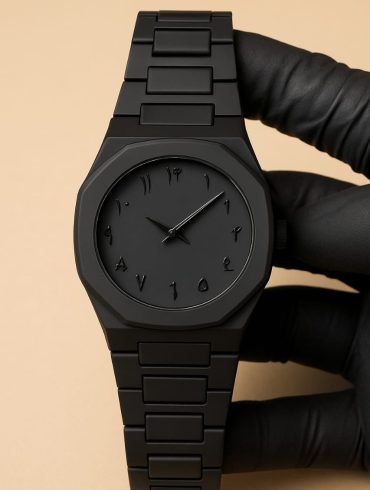 Black Arabic Aura watch